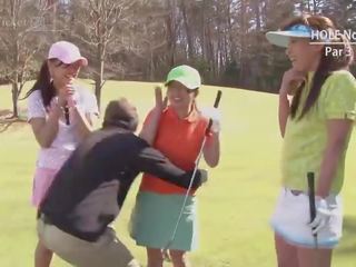 Erika hiramatsu berie dva clubs po golf -uncensored jav-