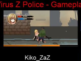 Virus z 警察 女孩 - gameplay