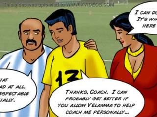 Velamma episode 43 : เซ็กซี่ assistant coach velamma