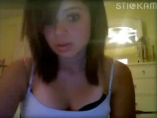 Stickam brunet 1